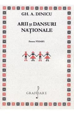 Arii si dansuri nationale pentru vioara solo - Gh. A. Dinicu