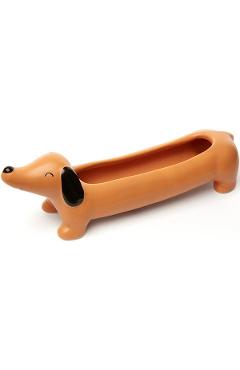 Ghiveci: Daisy the Dachshund Planter
