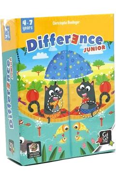 Difference junior, jeu de cartes Gigamic