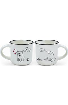 Set 2 cani Espresso: Catel si Pisica