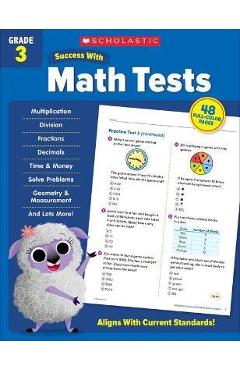Scholastic Success with Math Tests Grade 3