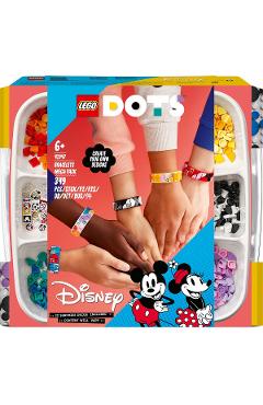 Lego Dots. Mega pachet de bratari: Mickey si prietenii