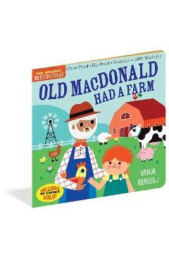 Indestructibles: Old MacDonald Had a Farm: Chew Proof - Rip Proof - Nontoxic - 100% Washable (Book for Babies, Newborn Books, Safe to Chew) - Vanja Kragulj