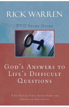 God's Answers to Life's Difficult Questions Bible Study Guide - Rick Warren