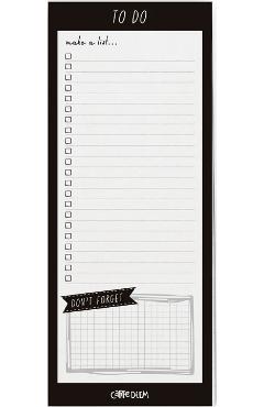 Planner magnetic: To do List. Negru