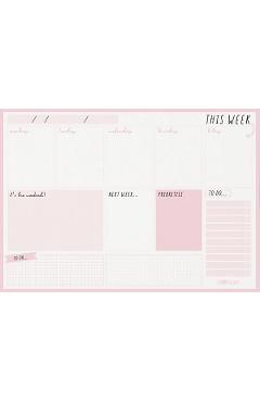 Planner saptamanal: Roz
