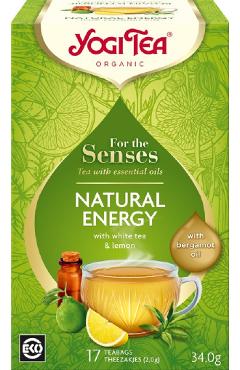 Ceai cu ulei esential Natural Energy 17 pliculete