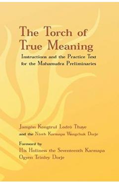 Torch of True Meaning: Instructions and the Practice for the Mahamudra Preliminaries - Jamgon Kongtrul Lodro Thaye