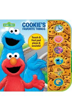 Sesame Street: Cookie\'s Favorite Things Sound Book - Pi Kids