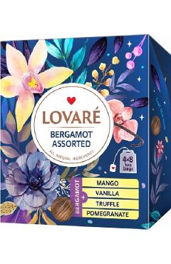 Set ceai: 4 arome x 8 pliculete. Bergamot Assorted