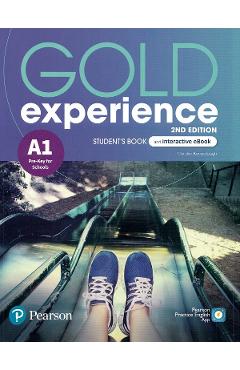 Gold Experience 2nd Edition A1 Student\'s Book + Interactive Ebook - Carolyn Barraclough