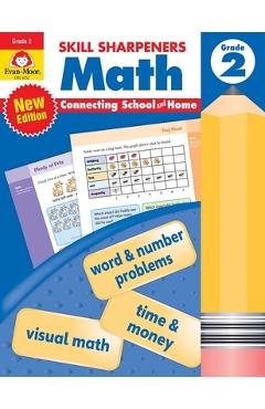 Skill Sharpeners: Math, Grade 2 Workbook - Evan-moor Corporation
