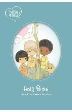Nkjv, Precious Moments Small Hands Bible, Teal, Hardcover, Comfort Print: Holy Bible, New King James Version - Thomas Nelson