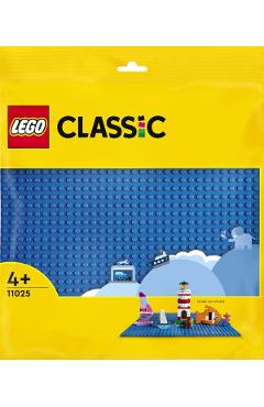 Lego Classic. Placa de baza albastra