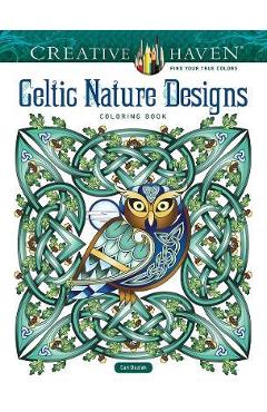 Creative Haven Celtic Nature Designs Coloring Book - Cari Buziak