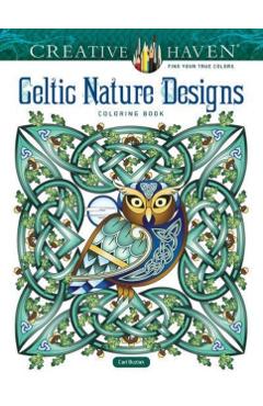 Creative Haven Celtic Nature Designs Coloring Book - Cari Buziak