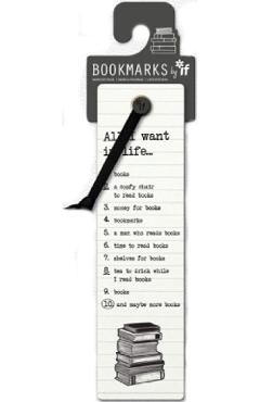 Semn de carte: all i want in life...