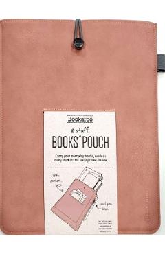 Husa carte: Bookaroo. Roz pudra