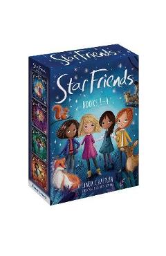 Star Friends Boxed Set, Books 1-4: Mirror Magic; Wish Trap; Secret Spell; Dark Tricks - Linda Chapman