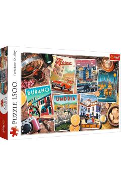 Puzzle 1500. Calatorind prin Europa