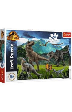 Puzzle 100. Jurassic World: Lumea dinozaurilor