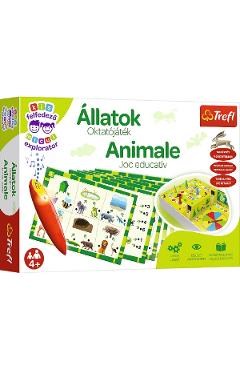 Joc educativ: Animalele + Creion magic. Micul explorator