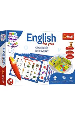 Joc educativ: Engleza pentru tine + Creion magic. Micul explorator