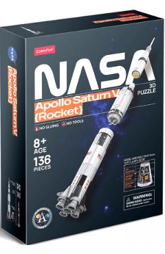 Puzzle 3D NASA: Apollo Saturn V