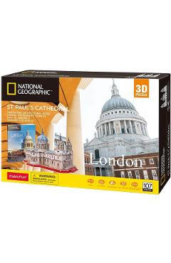Puzzle 3D + Brosura. Catedrala Sfantul Paul, Londra