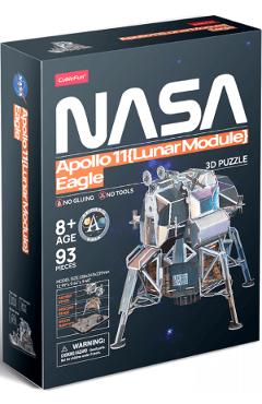 Puzzle 3D NASA: Modulul lunar Apollo 11