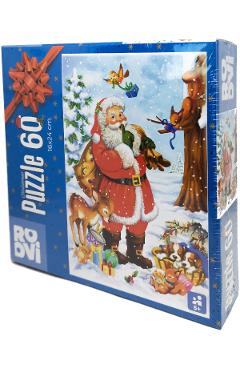 Puzzle 60: Craciun. Albastru