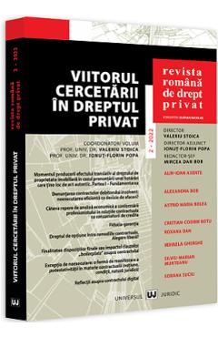 Revista romana de drept privat Nr.2/2022 carte