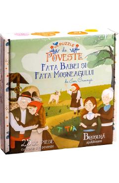 Un puzzle de poveste. Fata babei si fata mosneagului