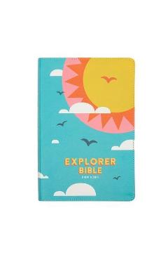 CSB Explorer Bible for Kids, Hello Sunshine Leathertouch - Csb Bibles By Holman