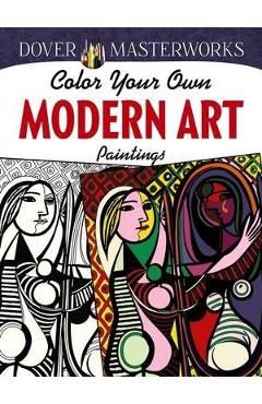 Color Your Own Modern Art Paintings - Muncie Hendler