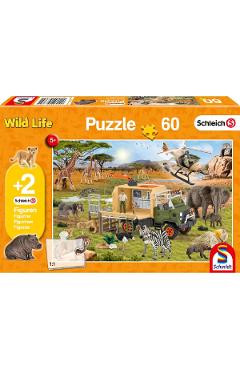 Puzzle 60. Salvare veterinara + 2 figurine