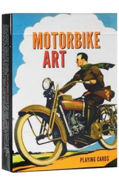 Carti de joc: motorbike art