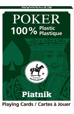 Joc de carti: Poker 100 % Plastic. Green