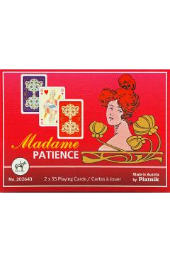 Carti de joc: Madame Patience. Pachet dublu