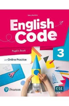 English Code 3. Pupil’s Book – Mary Roulston libris.ro imagine 2022 cartile.ro