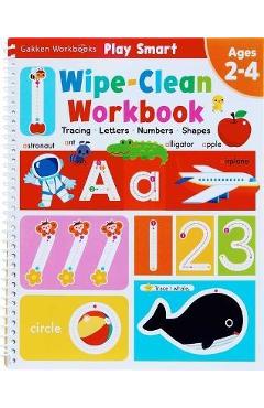 Play Smart Wipe-Clean Workbook Ages 2-4: Tracing, Letters, Numbers, Shapes