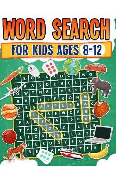 Word Search for Kids Ages 8-12 100 Fun Word Search Puzzles Kids Activity Book Large Print Paperback - Rr Publishing