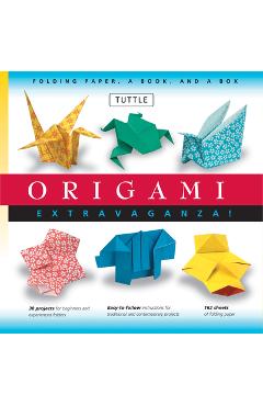 Origami Extravaganza! Folding Paper, a Book, and a Box: Origami Kit Includes Origami Book, 38 Fun Projects and 162 Origami Papers: Great for Both Kids - Tuttle Publishing