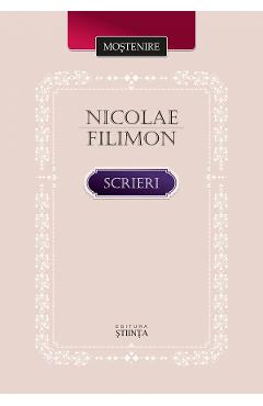 Scrieri - Nicolae Filimon - STIINTA