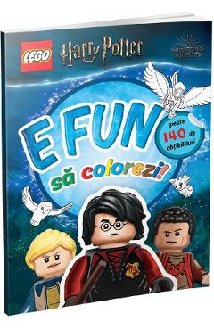 Lego Harry Potter: E fun sa colorezi! Carte de colorat cu abtibilduri
