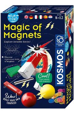 Set educativ STEM: Magia magnetilor