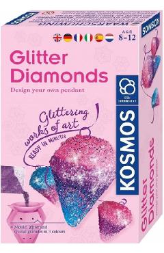 Set educativ STEM: Diamante de sclipici