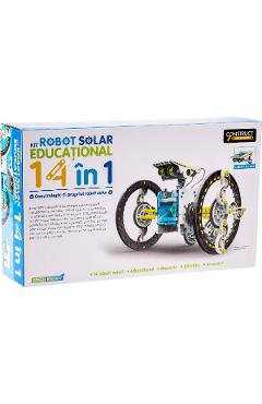 Kit robotica de constructie Roboti Solari 14 in 1