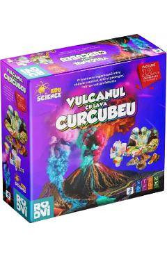 Joc Vulcanul cu lava curcubeu