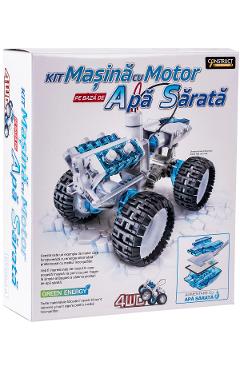 Kit de constructie masina 4x4 motor pe apa sarata